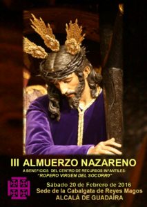 Cartel ALMUERZO NAZARENO 2016